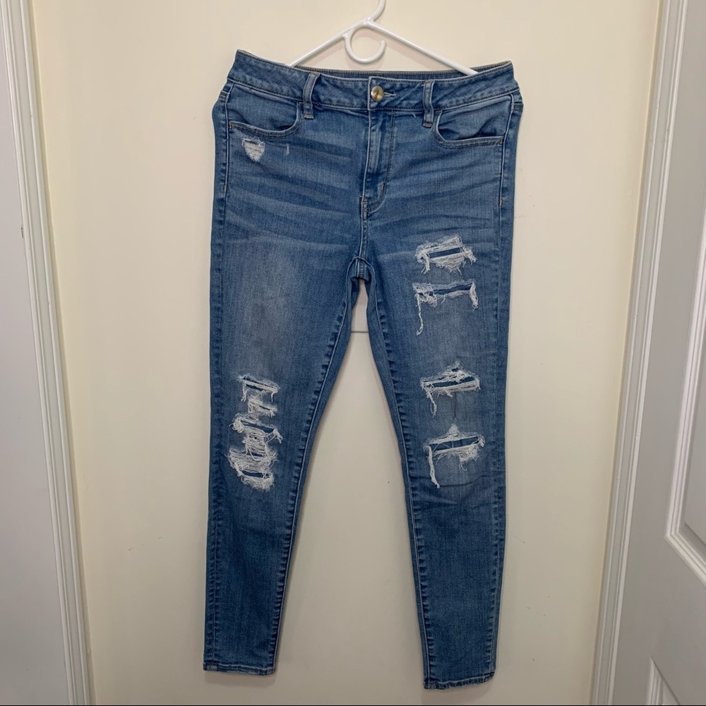 American Eagle Hi Rise Comfy Jeggings Size 8